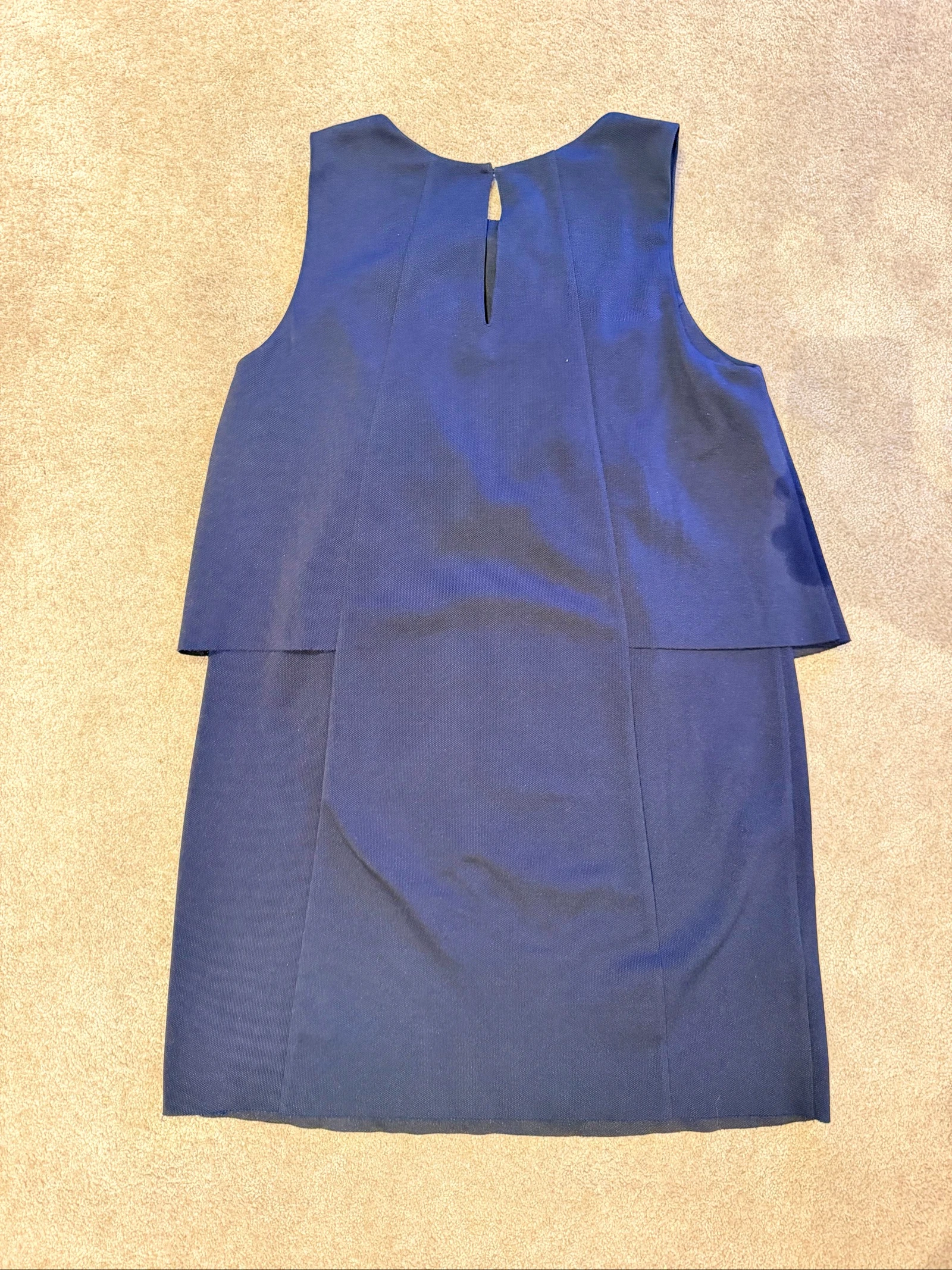 Vestido azul marino talla S de Mango Violeta – photo 7